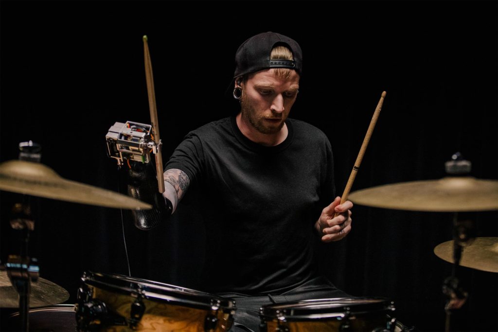Jason Barnes transhuman drummer